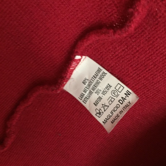 Vintage Made in Italy Two Tone Cardigan - Picture 5 of 8